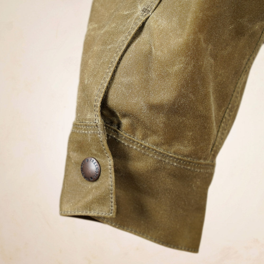 Freenote Cloth Claypool Jacket - Tobacco Waxed Canvas