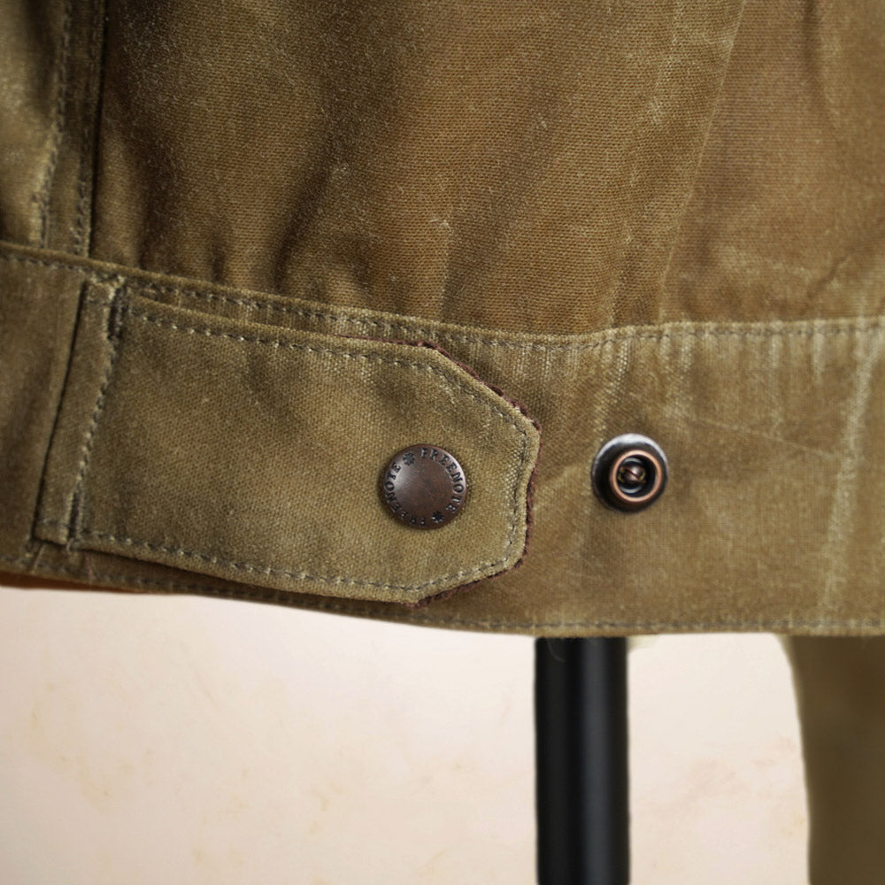 Freenote Cloth Claypool Jacket - Tobacco Waxed Canvas