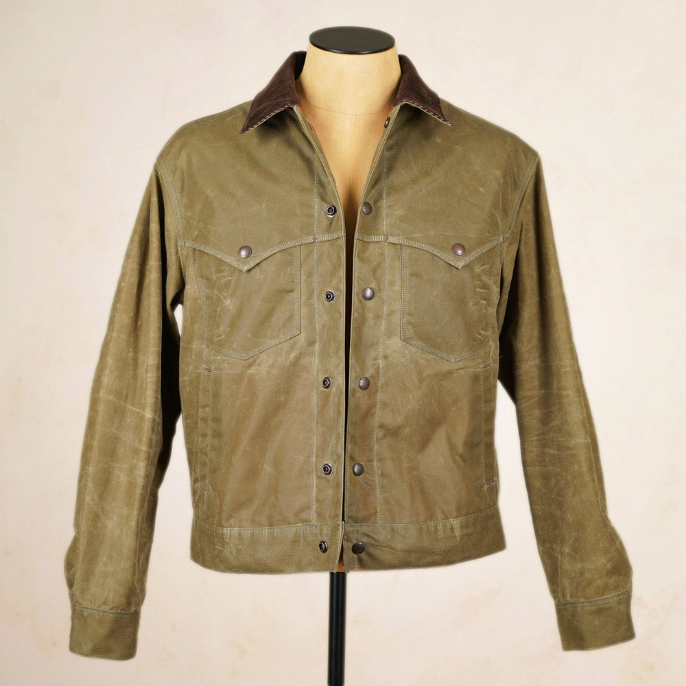 Freenote Cloth Claypool Jacket - Tobacco Waxed Canvas