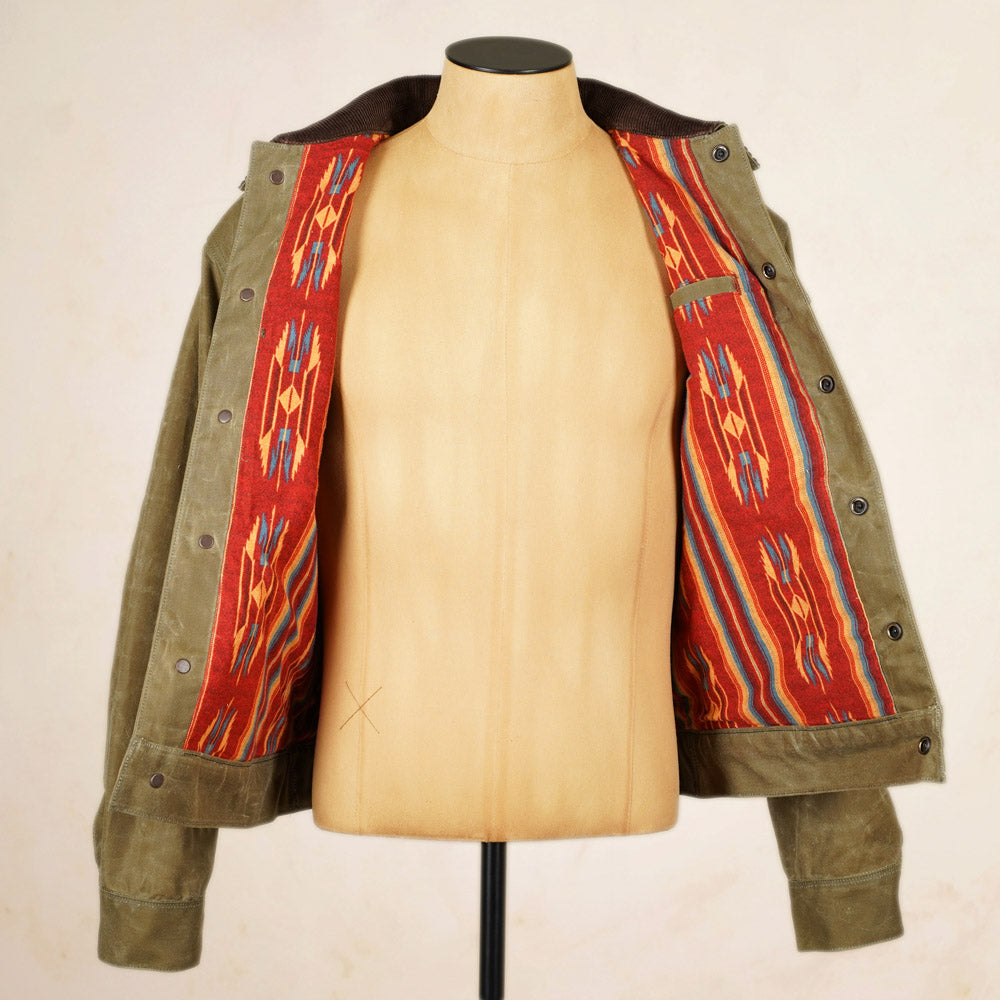 Freenote Cloth Claypool Jacket - Tobacco Waxed Canvas