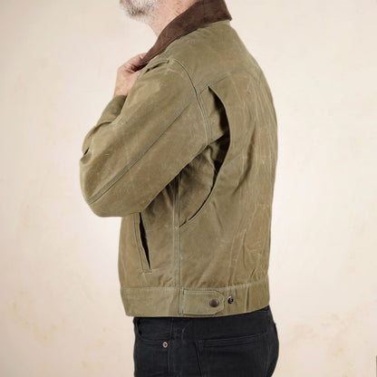 Freenote Cloth Claypool Jacket - Tobacco Waxed Canvas