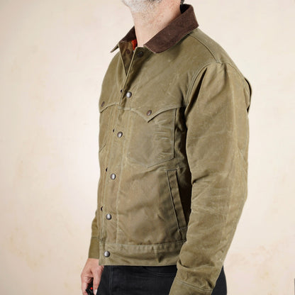 Freenote Cloth Claypool Jacket - Tobacco Waxed Canvas