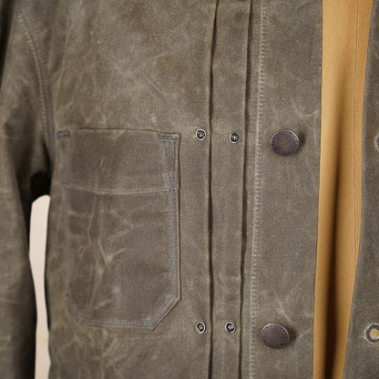 Freenote Cloth RJ-1 Riders Jacket - Oak Waxed Canvas
