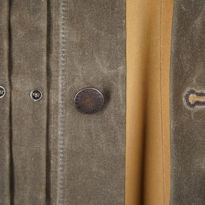 Freenote Cloth RJ-1 Riders Jacket - Oak Waxed Canvas