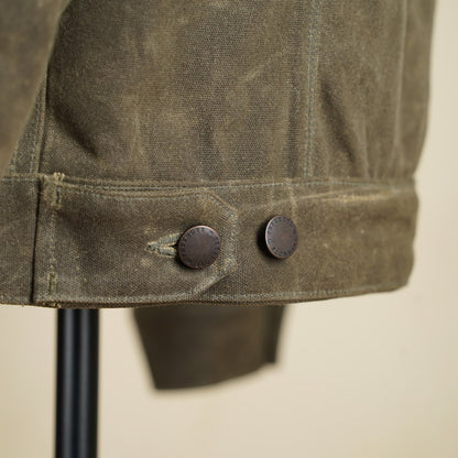 Freenote Cloth RJ-2 Jacket - 20z Waxed Canvas - Tobacco