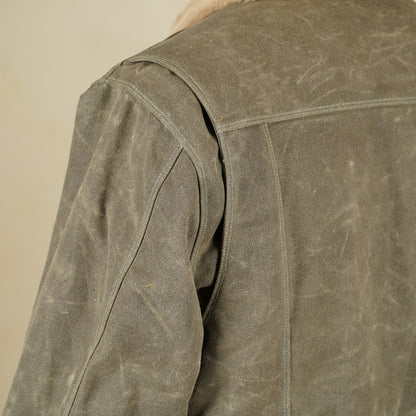 Freenote Cloth RJ-2 Jacket - 20z Waxed Canvas - Tobacco