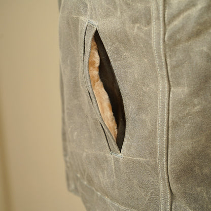 Freenote Cloth RJ-2 Jacket - 20z Waxed Canvas - Tobacco