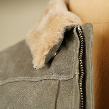 Freenote Cloth RJ-2 Jacket - 20z Waxed Canvas - Tobacco