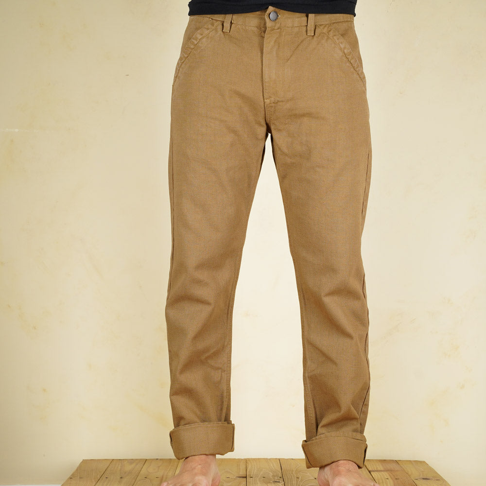Freenote Cloth Workers Chino - 14oz Slub - Khaki