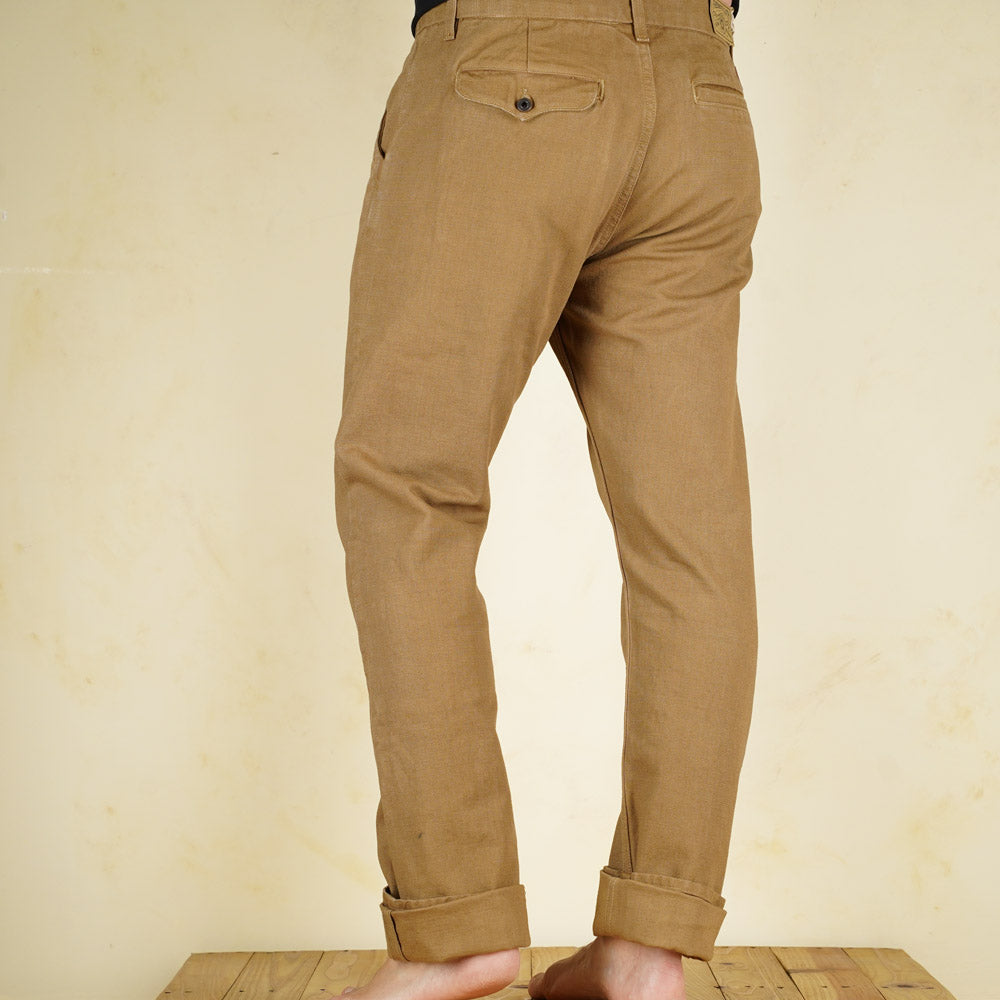 Freenote Cloth Workers Chino - 14oz Slub - Khaki