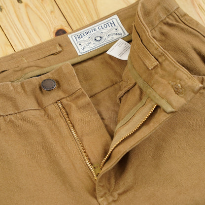 Freenote Cloth Workers Chino - 14oz Slub - Khaki