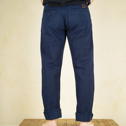 Freenote Cloth Workers Chino - 14oz Slub - Navy