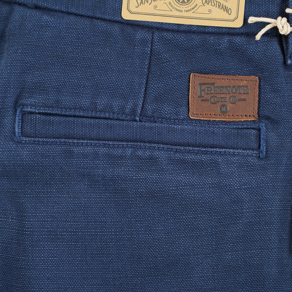 Freenote Cloth Workers Chino - 14oz Slub - Navy