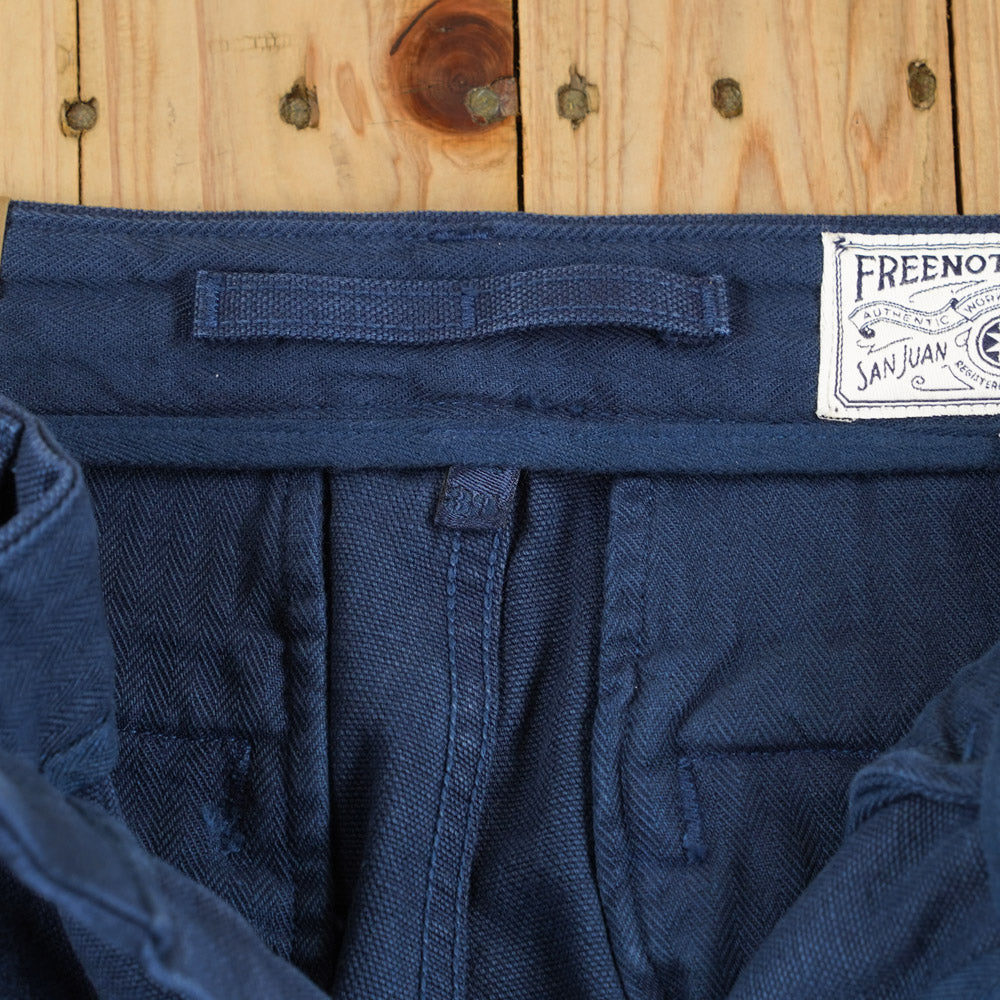 Freenote Cloth Workers Chino - 14oz Slub - Navy