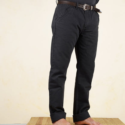 Freenote Cloth Workers Chino - 14oz Slub - Black