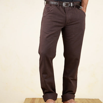 Freenote Cloth Workers Chino - 14oz Slub - Bark