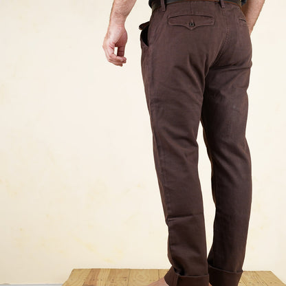 Freenote Cloth Workers Chino - 14oz Slub - Bark