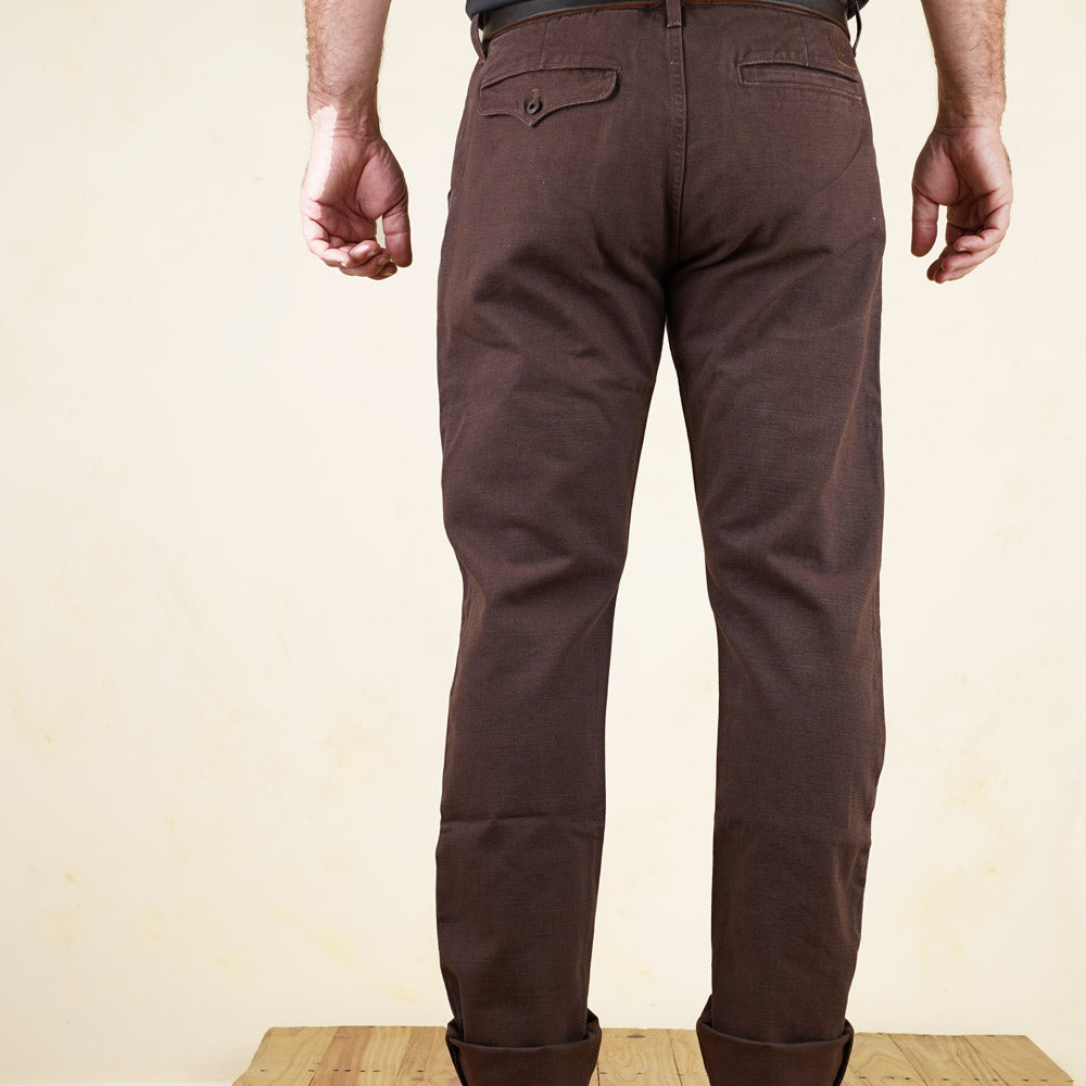 Freenote Cloth Workers Chino - 14oz Slub - Bark