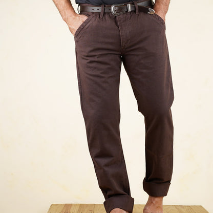 Freenote Cloth Workers Chino - 14oz Slub - Bark