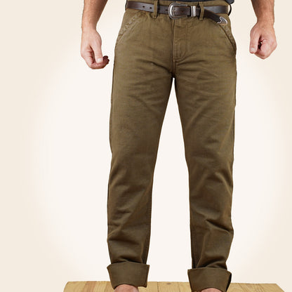 Freenote Cloth Workers Chino - 14oz Slub - Army
