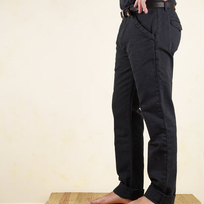 Freenote Cloth Workers Chino - 14oz Slub - Black