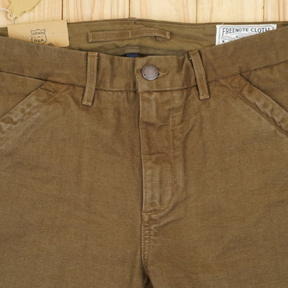 Freenote Cloth Workers Chino - 14oz Slub - Army