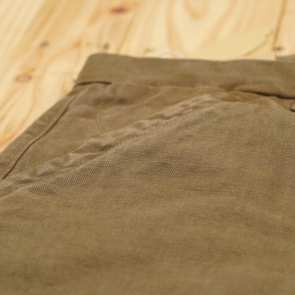 Freenote Cloth Workers Chino - 14oz Slub - Army