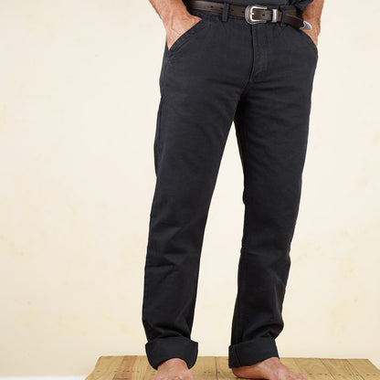 Freenote Cloth Workers Chino - 14oz Slub - Black
