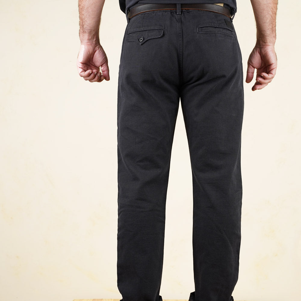 Freenote Cloth Workers Chino - 14oz Slub - Black