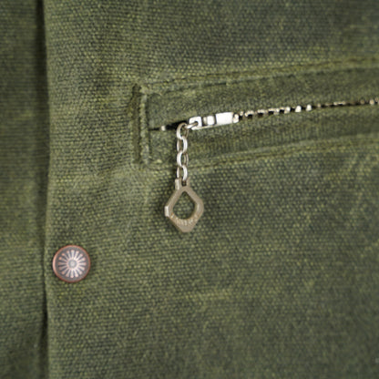 Freenote Cloth RJ-2 Jacket - 20z Waxed Canvas - Olive