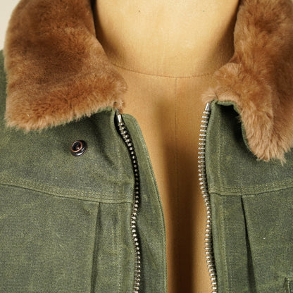 Freenote Cloth RJ-2 Jacket - 20z Waxed Canvas - Olive