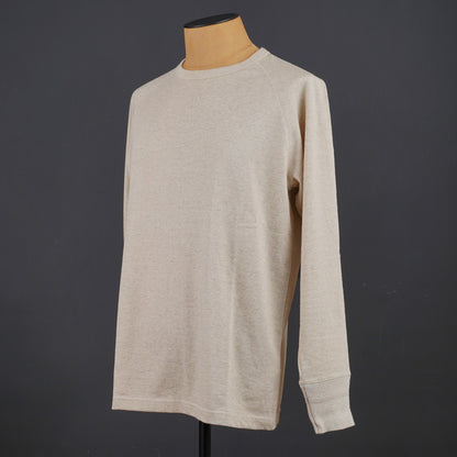 Heimat Raglan Long Sleeve Hemp/ Cotton T-Shirt – Seashell