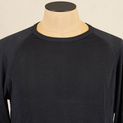 Heimat Raglan Merino Long Sleeve – Schwarz