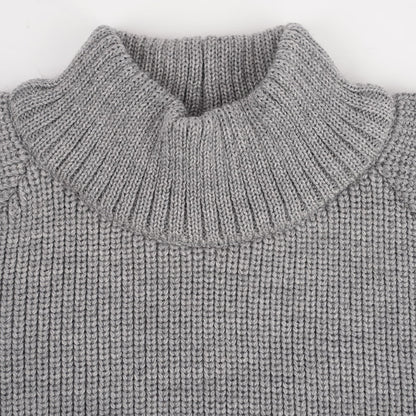 Heimat Textil Merino Raglan Sweater Battleship Grey