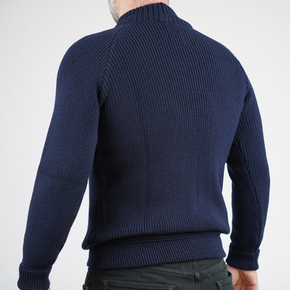 Heimat Textil Merino Raglan Sweater Ink Navy