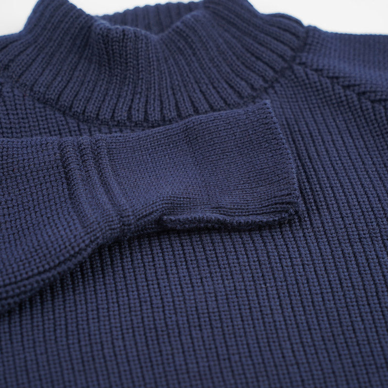 Heimat Textil Merino Raglan Sweater Ink Navy