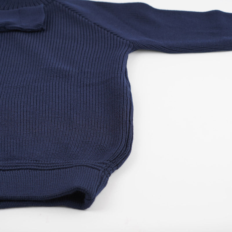 Heimat Textil Merino Raglan Sweater Ink Navy