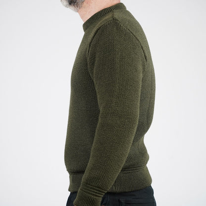 Heimat Textil Rundhals Crewneck Sweater Military Green