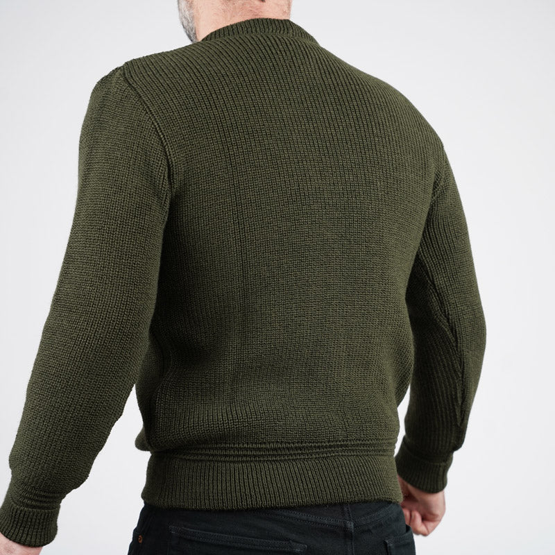 Heimat Textil Rundhals Crewneck Sweater Military Green