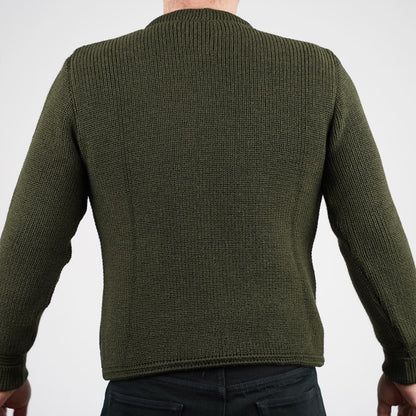 Heimat Textil Rundhals Crewneck Sweater Military Green