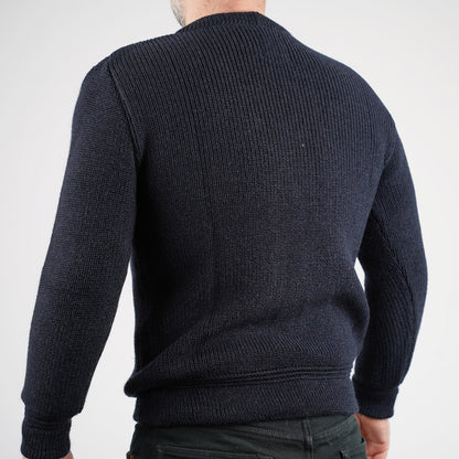 Heimat Textil Runhals crewneck sweater ink Navy