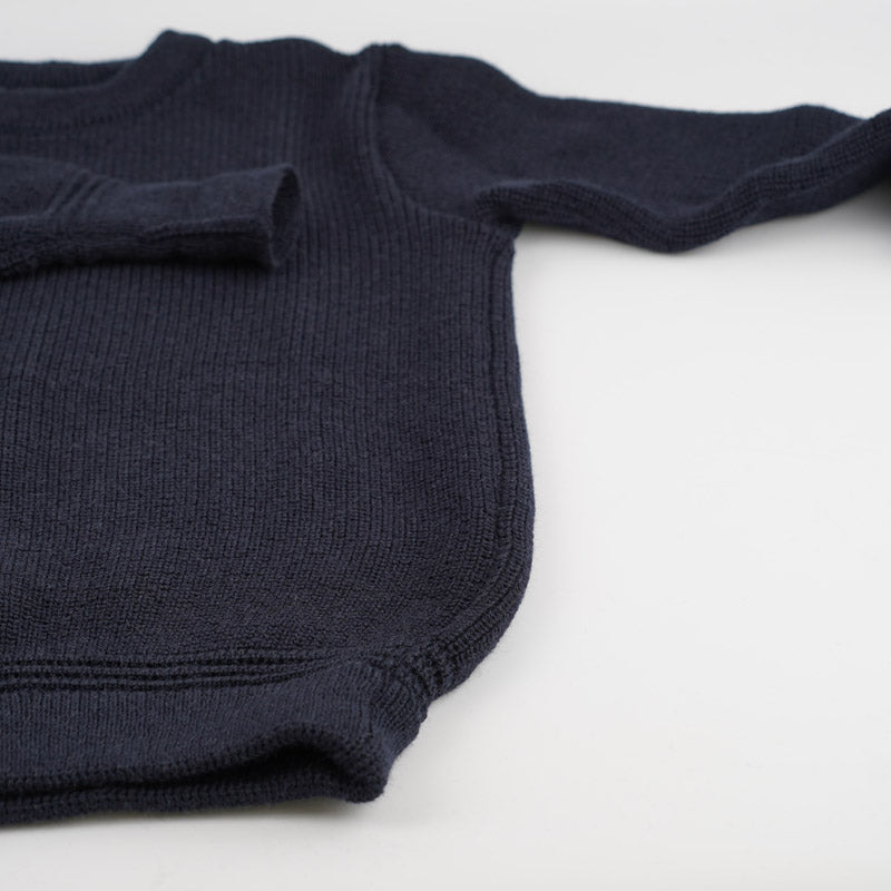 Heimat Textil Runhals crewneck sweater ink Navy