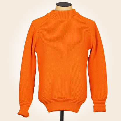 Heimat Merino Raglan Sweater - Rescue Orange