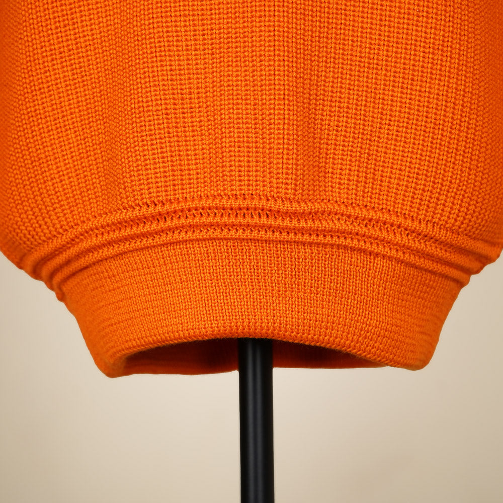 Heimat Merino Raglan Sweater - Rescue Orange