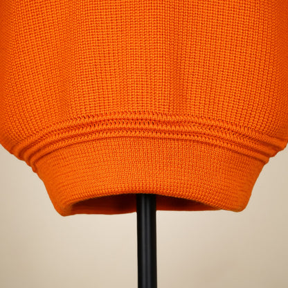 Heimat Merino Raglan Sweater - Rescue Orange