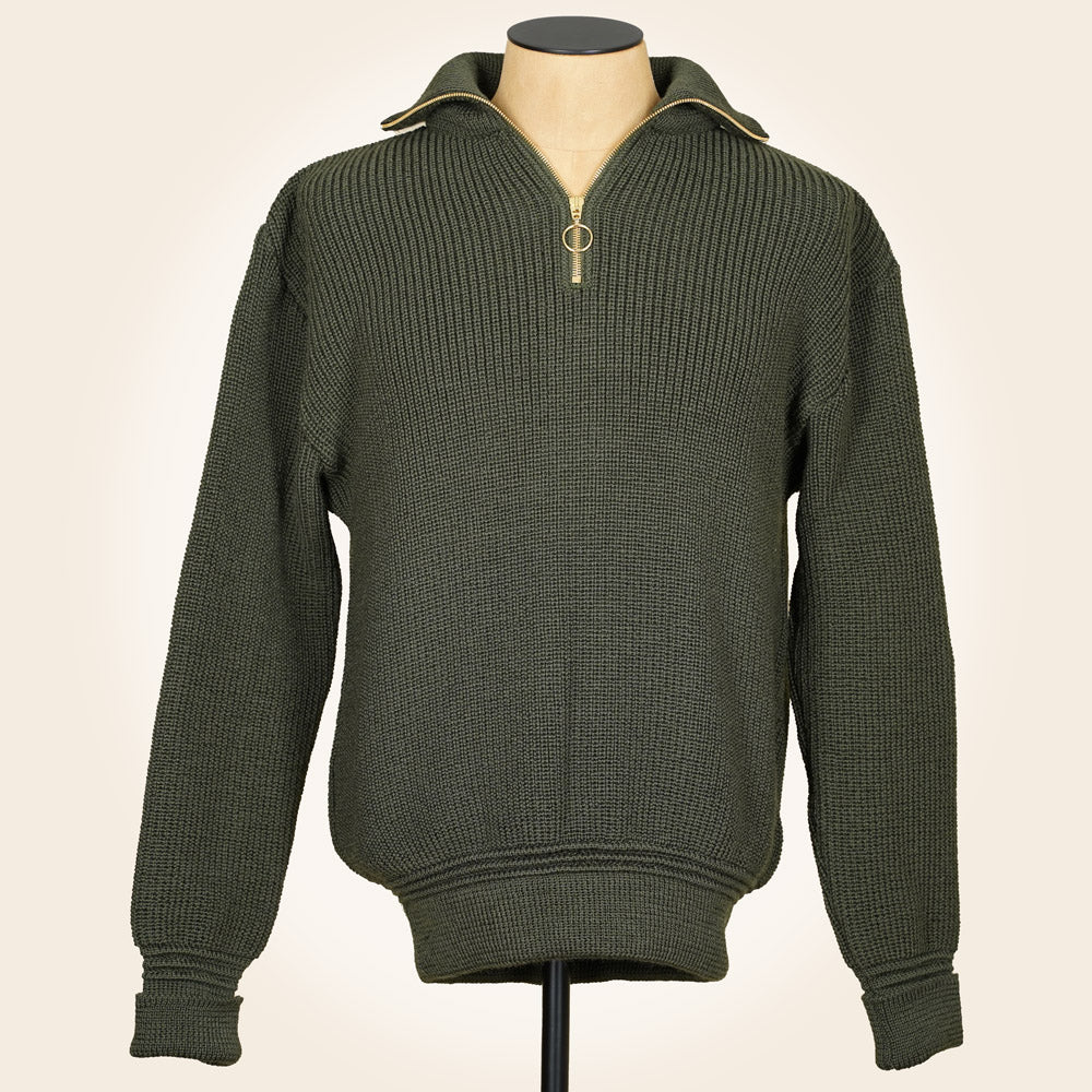 Heimat Skipper Sweater - Military Green