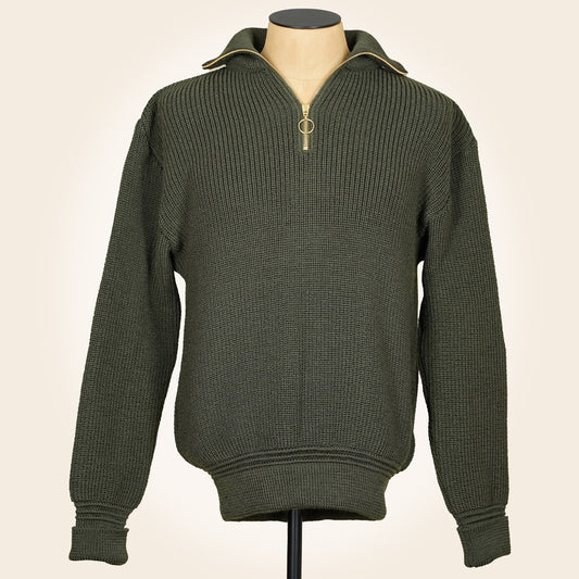 Heimat Skipper Sweater - Military Green