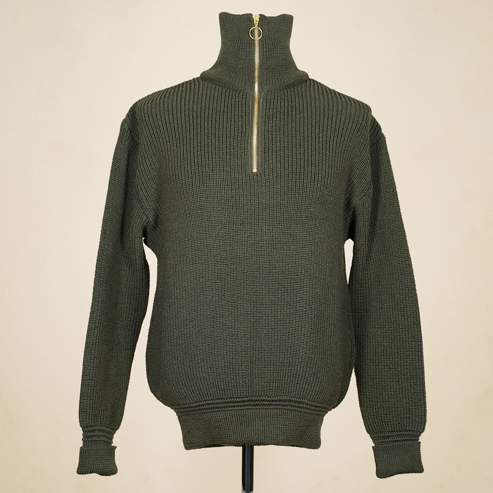 Heimat Skipper Sweater - Military Green
