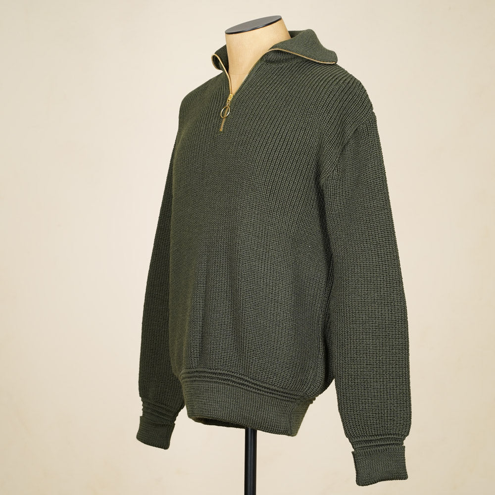 Heimat Skipper Sweater - Military Green