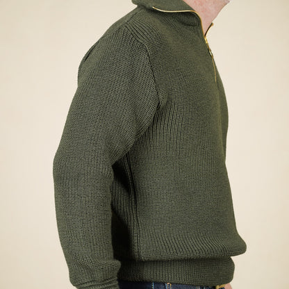 Heimat Skipper Sweater - Military Green